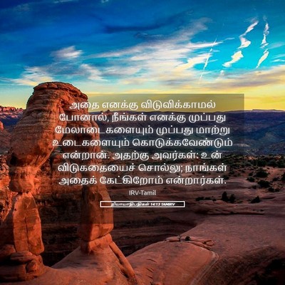 Picture 05 - நியாயாதிபதிகள் 14:13 TAMIRV - அதை எனக்கு - Bible Verse Picture