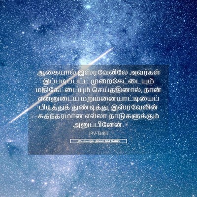 Picture 05 - நியாயாதிபதிகள் 20:6 TAMIRV - ஆகையால் - Bible Verse Picture