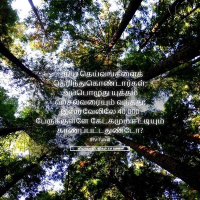 Picture 05 - நியாயாதிபதிகள் 5:8 TAMIRV - புதிய - Bible Verse Picture