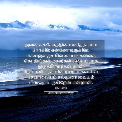 Picture 05 - நியாயாதிபதிகள் 8:5 TAMIRV - அவன் சுக்கோத்தின் - Bible Verse Picture