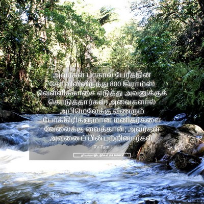 Picture 05 - நியாயாதிபதிகள் 9:4 TAMIRV - அவர்கள் பாகால் - Bible Verse Picture