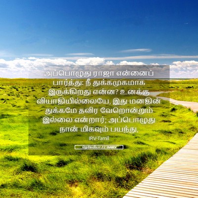 Picture 05 - நெகேமியா 2:2 TAMIRV - அப்பொழுது ராஜா - Bible Verse Picture