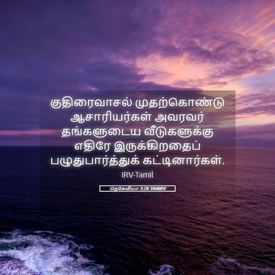 Picture 05 - நெகேமியா 3:28 TAMIRV - குதிரைவாசல் - Bible Verse Picture