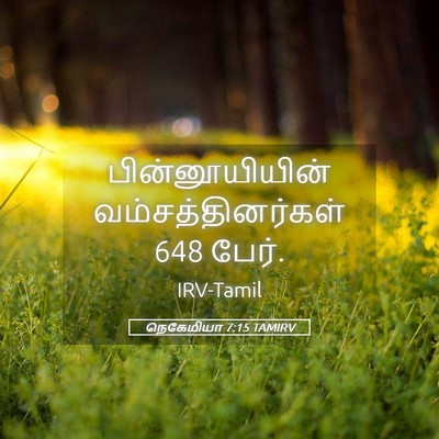 Picture 05 - நெகேமியா 7:15 TAMIRV - பின்னூயியின் - Bible Verse Picture