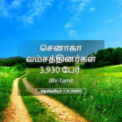 Picture 05 - நெகேமியா 7:38 TAMIRV - செனாகா - Bible Verse Picture