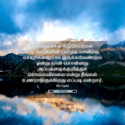 Picture 05 - மத்தேயு 16:11 TAMIRV - பரிசேயர்கள் - Bible Verse Picture