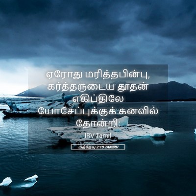 Picture 05 - மத்தேயு 2:19 TAMIRV - ஏரோது - Bible Verse Picture