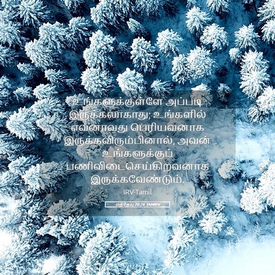 Picture 05 - மத்தேயு 20:26 TAMIRV - உங்களுக்குள்ளே - Bible Verse Picture
