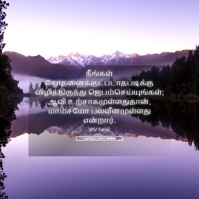 Picture 05 - மத்தேயு 26:41 TAMIRV - நீங்கள் - Bible Verse Picture