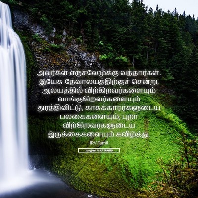 Picture 05 - மாற்கு 11:15 TAMIRV - அவர்கள் - Bible Verse Picture