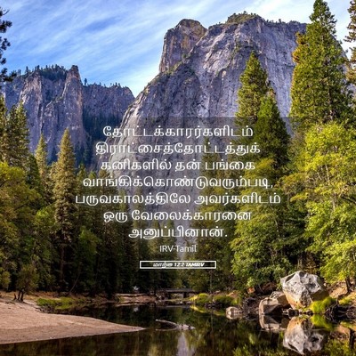 Picture 05 - மாற்கு 12:2 TAMIRV -  - Bible Verse Picture