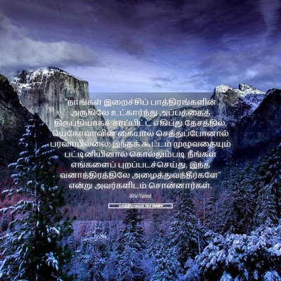 Picture 05 - யாத்திராகமம் 16:3 TAMIRV - “நாங்கள் - Bible Verse Picture