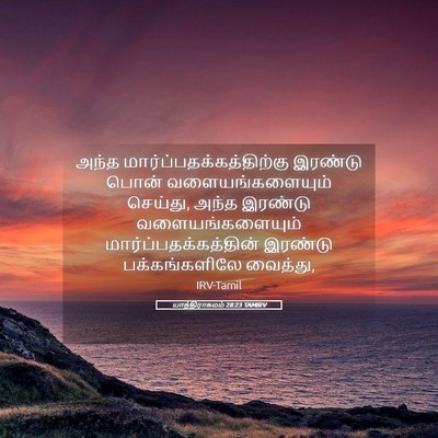 Picture 05 - யாத்திராகமம் 28:23 TAMIRV - அந்த - Bible Verse Picture