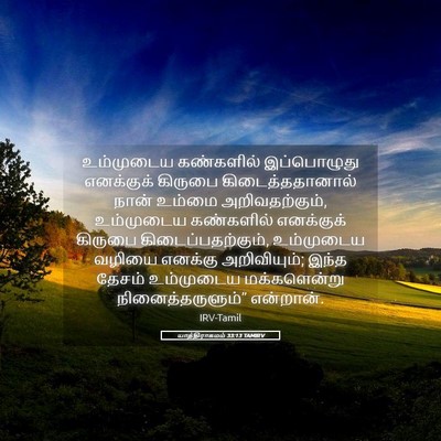 Picture 05 - யாத்திராகமம் 33:13 TAMIRV - உம்முடைய கண்களில் - Bible Verse Picture