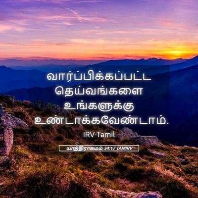 Picture 05 - யாத்திராகமம் 34:17 TAMIRV -  - Bible Verse Picture