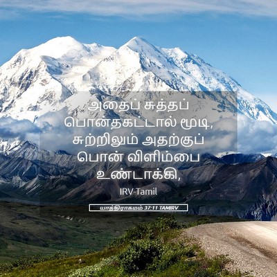 Picture 05 - யாத்திராகமம் 37:11 TAMIRV - அதைப் சுத்தப் - Bible Verse Picture
