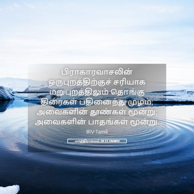 Picture 05 - யாத்திராகமம் 38:15 TAMIRV - பிராகாரவாசலின் - Bible Verse Picture