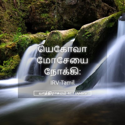 Picture 05 - யாத்திராகமம் 40:1 TAMIRV - யெகோவா மோசேயை - Bible Verse Picture