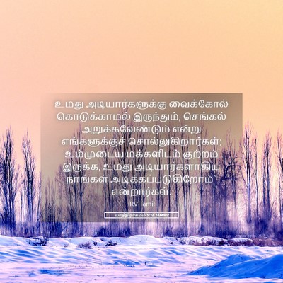 Picture 05 - யாத்திராகமம் 5:16 TAMIRV - உமது - Bible Verse Picture
