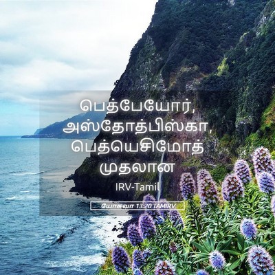 Picture 05 - யோசுவா 13:20 TAMIRV - பெத்பேயோர், - Bible Verse Picture