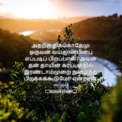 Picture 05 - யோவான் 3:4 TAMIRV - அதற்கு - Bible Verse Picture
