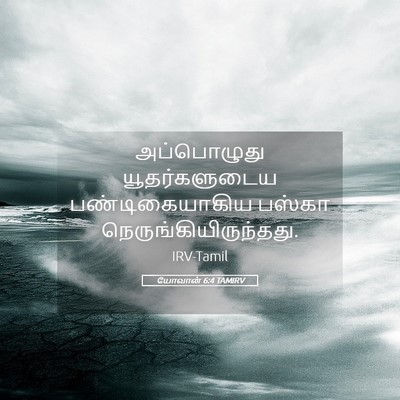 Picture 05 - யோவான் 6:4 TAMIRV - அப்பொழுது - Bible Verse Picture