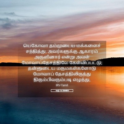 Picture 05 - ரூத் 1:6 TAMIRV - யெகோவா தம்முடைய - Bible Verse Picture