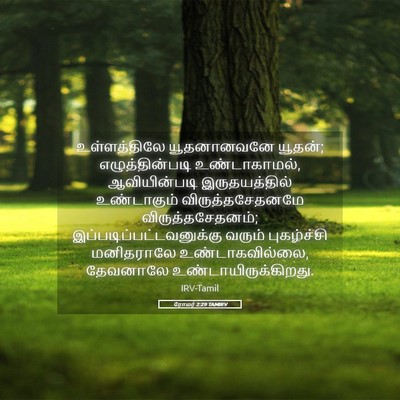 Picture 05 - ரோமர் 2:29 TAMIRV - உள்ளத்திலே - Bible Verse Picture