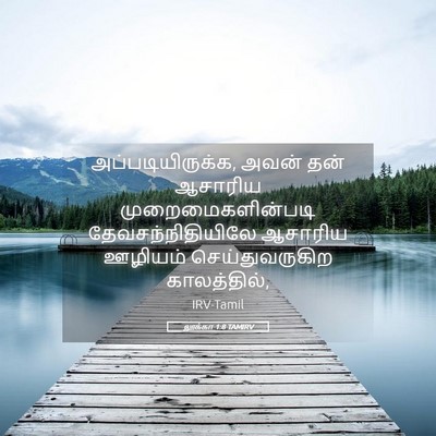 Picture 05 - லூக்கா 1:8 TAMIRV - அப்படியிருக்க, - Bible Verse Picture