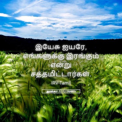 Picture 05 - லூக்கா 17:13 TAMIRV - இயேசு ஐயரே, - Bible Verse Picture
