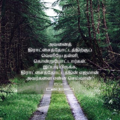 Picture 05 - லூக்கா 20:15 TAMIRV - அவனைத் - Bible Verse Picture