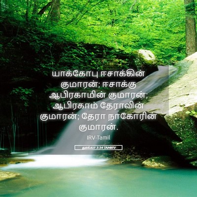 Picture 05 - லூக்கா 3:34 TAMIRV - யாக்கோபு - Bible Verse Picture