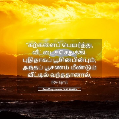 Picture 05 - லேவியராகமம் 14:43 TAMIRV - “கற்களைப் - Bible Verse Picture