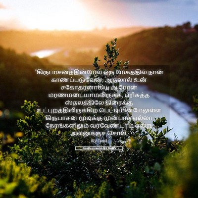Picture 05 - லேவியராகமம் 16:2 TAMIRV -  - Bible Verse Picture
