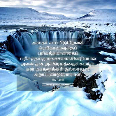 Picture 05 - லேவியராகமம் 19:8 TAMIRV - அதைச் - Bible Verse Picture