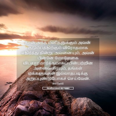 Picture 05 - லேவியராகமம் 20:5 TAMIRV - நான் அந்த - Bible Verse Picture