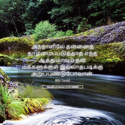 Picture 05 - லேவியராகமம் 23:29 TAMIRV - அந்நாளிலே தன்னைத் - Bible Verse Picture