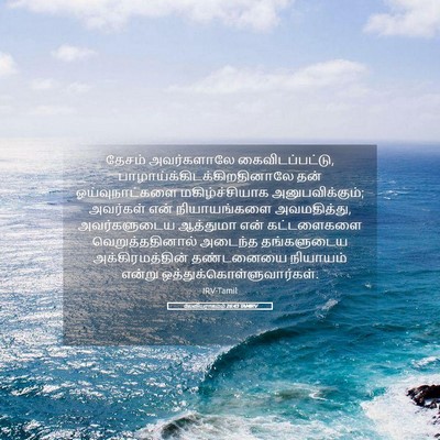 Picture 05 - லேவியராகமம் 26:43 TAMIRV - தேசம் அவர்களாலே - Bible Verse Picture