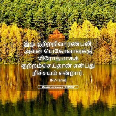 Picture 05 - லேவியராகமம் 5:19 TAMIRV - இது - Bible Verse Picture