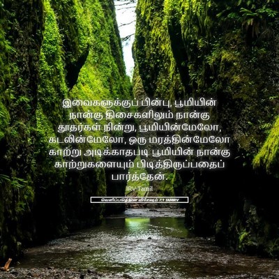 Picture 05 - வெளிப்படுத்தின விசேஷம் 7:1 TAMIRV - இவைகளுக்குப் - Bible Verse Picture