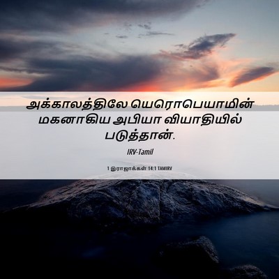 Picture 06 - 1 இராஜாக்கள் 14:1 TAMIRV - அக்காலத்திலே - Bible Verse Picture