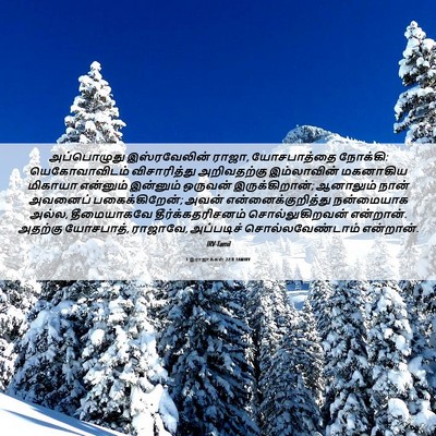 Picture 06 - 1 இராஜாக்கள் 22:8 TAMIRV - அப்பொழுது - Bible Verse Picture