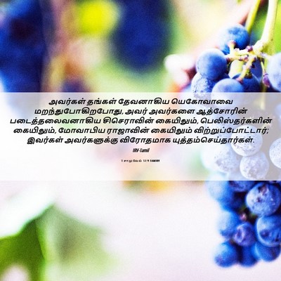 Picture 06 - 1 சாமுவேல் 12:9 TAMIRV - அவர்கள் தங்கள் - Bible Verse Picture