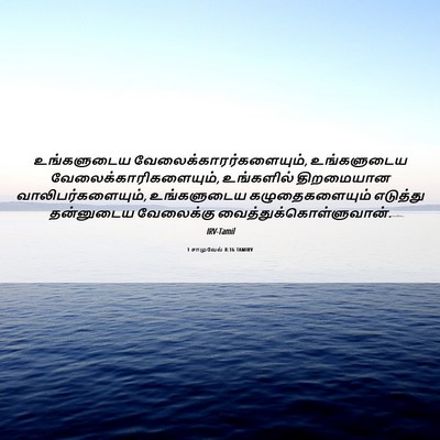 Picture 06 - 1 சாமுவேல் 8:16 TAMIRV - உங்களுடைய - Bible Verse Picture