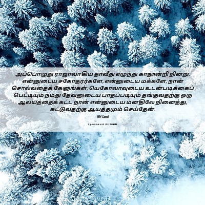 Picture 06 - 1 நாளாகமம் 28:2 TAMIRV - அப்பொழுது - Bible Verse Picture