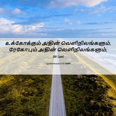 Picture 06 - 1 நாளாகமம் 6:75 TAMIRV - உக்கோக்கும் அதின் - Bible Verse Picture