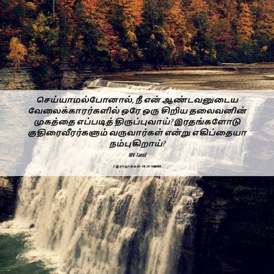 Picture 06 - 2 இராஜாக்கள் 18:24 TAMIRV - செய்யாமல்போனால், - Bible Verse Picture