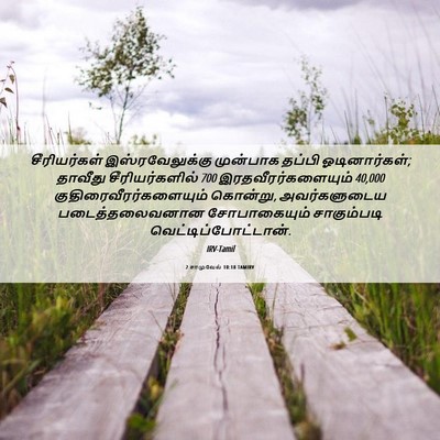 Picture 06 - 2 சாமுவேல் 10:18 TAMIRV - சீரியர்கள் - Bible Verse Picture