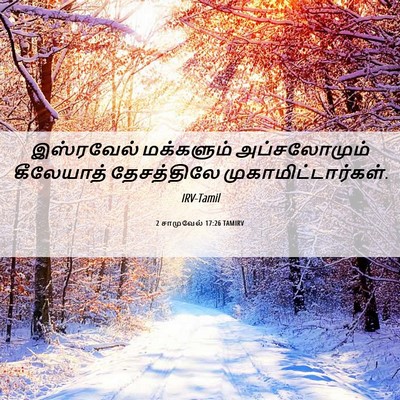 Picture 06 - 2 சாமுவேல் 17:26 TAMIRV - இஸ்ரவேல் மக்களும் - Bible Verse Picture