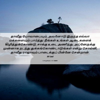 Picture 06 - 2 சாமுவேல் 3:31 TAMIRV - தாவீது - Bible Verse Picture
